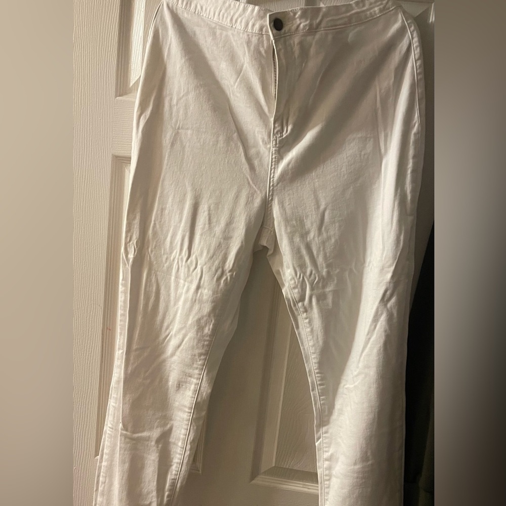 White jeans